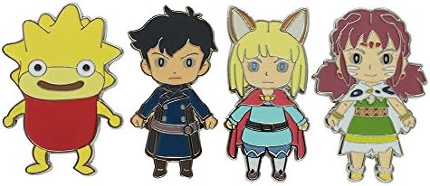 Official Ni No Kuni II Character Magnet Four Pack Set