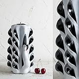 Brautduschen-Geschenk-Ideen - Weiß Schwanen-Stil - dekorativ geschnitzte Kerze - EveCandles