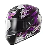 LS2 FF351 FLATTERN ROSA LILA FRAUEN VOLLES...