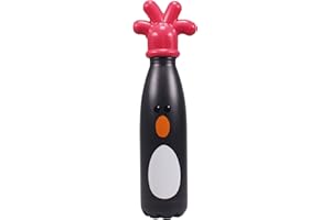 HALF MOON BAY Aardman - Water Bottles - Wallace and Gromit Metal Water Bottle - Feathers McGraw