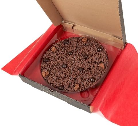 Gourmet Chocolate Mini Pizza Delightfully Dark Chocolate Pizza 4"