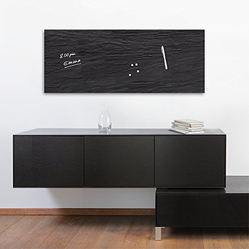 Eurographics MB-DT6493 Memo Board Black Slate, 50 x 125 cm - 3