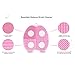 MelodySusie® Apple Shape Makeup Brush Cleaner / Makeup Brush Cleaner Mat / Big Size Makeup Brush Cleaner with Wider Opening for 4 Fingers - Beautiple