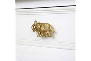Melody Maison Gold Elephant Drawer Knob