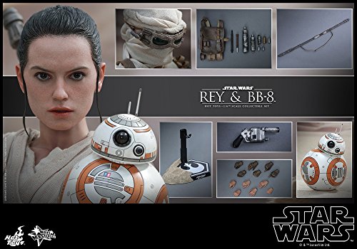 Hot Toys HT902612 1:6 Scale Rey and BB-8 Figure Set