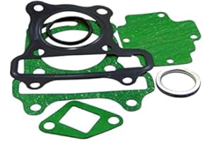 MORTCH MOTORS Dichtsatz Zylinder Top End GY6 50 ccm für AGM Aiyumo AJS ATU Azel Baotian Beeline Benzhou Buffalo/Quelle Ecobike Ering Flex Tech Giantco Goes Huatian/Lintex Hyosung Jiajue Jinlun Jmstar Jonway Kymco