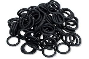 Innfeeltech 100 x O-ringar av nitrilgummi, 24 x 3,1 mm O-ringar för tvättmaskin, kranar och slangar i badrumsköket