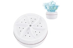 Fivtsme Mini Lavatrice Portatile, Mini Lavatrice Mobile con Cavo USB, Mini Lavatrice, Lavatrice Ad Ultrasuoni, Multifunzione Lavatrice con Cavo USB Lavatrice per Biancheria Intima Calzinii