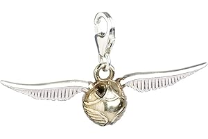 The Carat Shop Official Harry Potter Jewellery Golden Snitch Clip on Charm