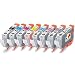 Produktbild TS 8-PK Canon CLI - 42 CLI42, kompatible Tintenpatronen für Canon PIXMA PRO - 100 Drucker (1 x Schwarz, 1 x Cyan, 1 x Grau, 1 x Light Gray, 1 x Magenta, 1 x Gelb, 1 x Photo Cyan, 1 x Photo Magenta)