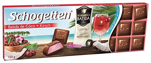 Preisvergleich Produktbild Schogetten Batida de Côco + Kirsch (3 x 150g)