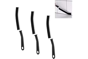 SEGXN 3Pcs Crevice Cleaning Brush,Bathroom Tile Groove Gap Crevice Cleaning Tool for Narrow Corners in Home Kitchen Bathroom and Window Hard Bristle Crevice Cleaning Brush UK