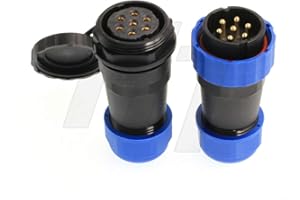 HANGTON CONNECT HangTon HE29 Home Audio Video Projekt Wasserdicht IP68 Circular Power Connector Male Female (7-polig)