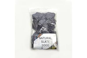 WWS WAR WORLD SCENICS WWScenics Modell Schiefer Naturstein | 200g Beutel | Basing Materialien Diorama Modellbau