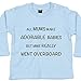 Super-Adorable Baby - Funny Baby T-shirts, 6 to 12 mths, Blue
