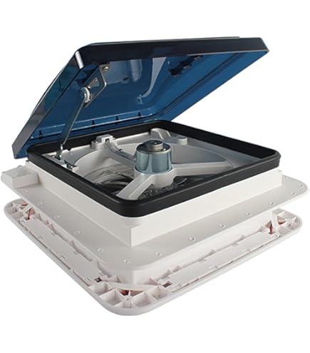 Maxxfan Deluxe - dakluik met ventilator wit
