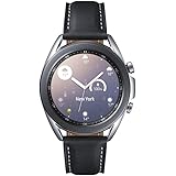 Samsung Galaxy Watch 3, Runde Bluetooth Smartwatch für Android, drehbare Lünette, Fitnessuhr, Fitness-Tracker, 41 mm, Mystic