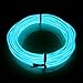 Produktbild Lerway® 3M Elektrolumineszenz EL Wire Rope LED Lighting Weihnachten Licht Halloween Party Autobatterie Beleuchtet Flexibles Streifen Licht-Hellblau