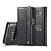 Produktbild JINXIUCASE Einfacher Geschäfts-Schlag PU-Leder-Mappen-Karten-Schlitz-Taschen-Abdeckungs-voller Körper-Schutz-Kasten für Samsungs-Galaxie-Anmerkung 8 (Color : Black)