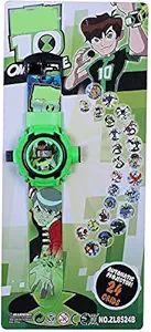 Digital 24 Images Ban10 Projector Watch for Kids, Diwali Gift, Birthday Return Gift (Color May Vary)