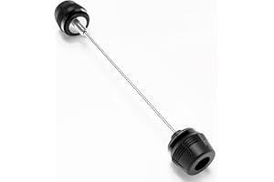 CCYYMOWOK Motorcycle Front Wheel Axle Fork Slider For R1200GS R1250GS ADVENTURE GS1200 R 1250 GSA R1200 GS 2014-2023 Anti-Collision Protection (Black)