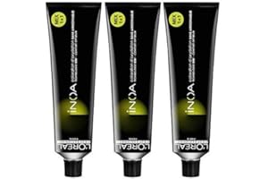 L'ORÉAL Loreal tinte Inoa 6,0 Rubio Oscuro 3 X 60 ml pelo Color Sin amoniaco LP coloration…
