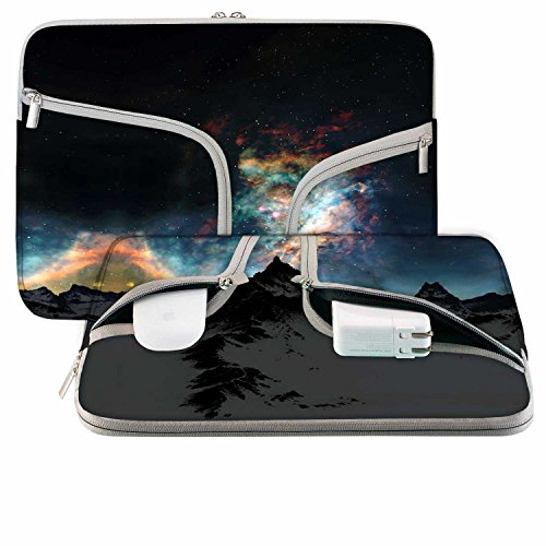 Aurora Galaxy 15 bis 15,6 Schutz Neopren mit Tragetasche aus Tasche für MacBook Pro 15/Macbook Pro 15 Touch Bar & 35,6 cm Acer Dell HP Lenovo Chromebook - 2