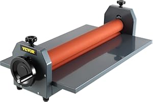VEVOR Ręczna maszyna do laminowania na zimno, ręczny laminator na zimno 750 mm, laminator do zdjęć winylowych, cztery antypoślizgowe gumowe nóżki, do ochrony papieru, dokumentów i zdjęć