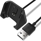 TUSITA Caricabatterie Compatibile con Amazfit Bip Lite Xiaomi Huami Younth - Supporto per Cavo di Ricarica USB 3,3ft 100cm - 
