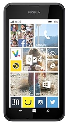 Nokia Lumia 530 Smartphone 3G (Ecran: 4 pouces - 4 Go - Windows Phone 8 - Double SIM) Gris