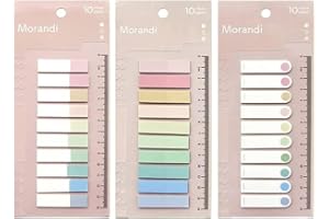 CICILIAYA 600 Stücke Datei Index Tabs Repositionierbare Tabs Klebrig Beschreibbare Flaggen zum Beschriften und Organisieren von Dokumenten, Papieren, Einreichung, Buch, Ordner Sticky Notes (Color-C)