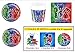 Produktbild PJ Masks Super pigiamini koordinierten Dekorationen Party – Kit N ° 27 cdc- (8 Teller, 8 Becher, 20 Servietten, 1 Waffel in Ostia personalisierbar)