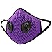 Produktbild Zoylink Staubmaske Mundmaske Aktivkohlefilter Dual Ventil Mesh PM2.5 Maske FüR Outdoor Wandern Radfahren