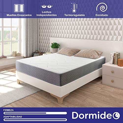 Dormideo Materasso A Molle insacchettate Metropolitan 120 x 190 cm