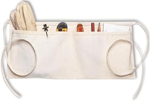 Custom Leathercraft CLC C6 Canvas Waist Apron, 2 Pocket