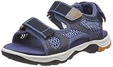 Absatzform : Flach Jack Wolfskin Jungen Puno Beach Sandal B, Sport Sandalen, Blau (Ocean Wave 1588), 39 EU