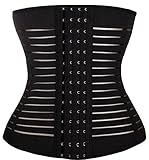 TDOLAH Women's Waist Cincher Tummy Control Corset Belt Breathable Trimmer Girdles with 3 Hooks