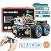 Produktbild Keywish Smart Roboter Car Kit für Arduino,Roboter Bausatz Mit Tutorial, Remote Control 4WD Car, UNO R3, Line Tracking, Ultraschallsensor, Bluetooth Module,DIY Spielzeug Gift Support Scratch Library