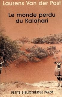 jaquette livre Le monde perdu du Kalahari