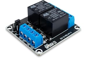 Innfeeltech 1pcs DC 12V Relay Module 2 Channel Relay with Optocoupler High or Low Level Trigger Expansion Board