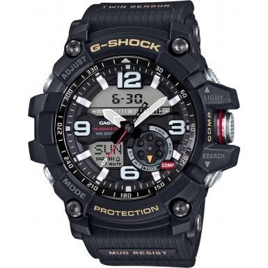 G-Shock Gg-1000-1aer Schwarz Gummi Analog & Digital Herrenuhr Rubber G-Shock Gg-1000-1aer Schwarz Gummi Analog & Digital Herrenuhr Rubber
