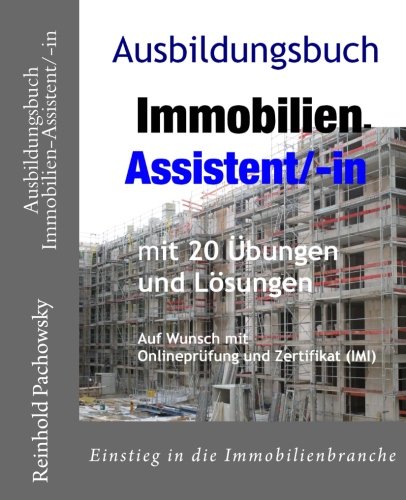 Ausbildungsbuch Immobilien Assistent In Mit übungen - 