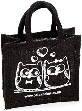 Belo And Me - Black Owl Little Lunch Bag