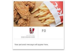 KFC | Flat 4% off | E-Gift Card | Instant Delivery | Valid for online & in-store purchases | 6 months validity