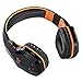 Produktbild Megadream Over-Ear-Headset Kotion Each B3505, mit oder ohne Kabel, für PC, Gaming usw., Bluetooth 4.1, Stereo-Kopfhörer mit Geräuschunterdrückung, Mikrofon-Lautstärkeregler, HiFi-/NFC-Funktion für Computer, Laptop, Smartphone