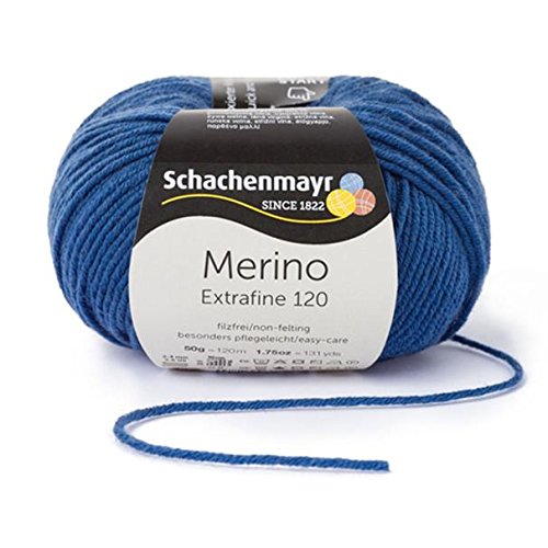 SchachenmayrMerino Extrafine 120, 50G jeans Handknitting Yarns