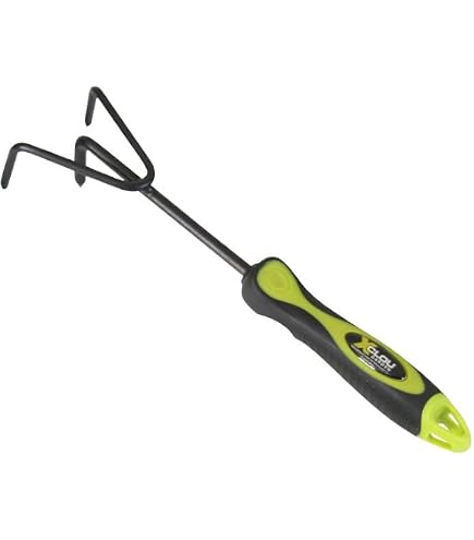 Xclou Transplantoir à Main Solide Acier – Mini Pelle Jardinage 34 Cm, Manche Ergonomique, Gris/Vert