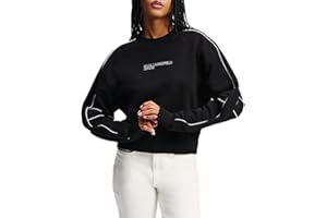 KARL LAGERFELD JEANS, Femme, Sweat À Passepoil Court Et Relaxé, Coupe Relaxée