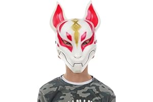 P.D. PRESTIGE & DELUXE Maschera Compatibile con FORTNITE Drift Fox