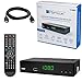 Produktbild HB DIGITAL DVB-T/T2 SET: Opticum T90 HEVC DVB-T/T2 Receiver + HDMI Kabel mit Ethernet Funktion und vergoldeten Anschlüssen (Full HD, HEVC/H.265, HDTV, HDMI, SCART, USB 2.0 DVBT DVBT2 DVB-T2)